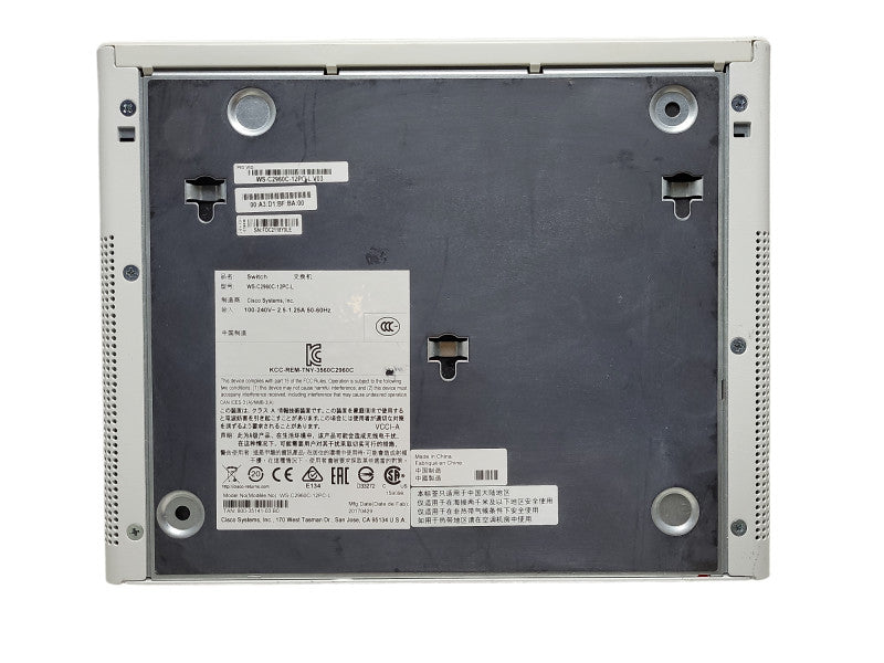 Cisco Catalyst 2960-C WS-C2960C-12PC-L Silent 12 port PoE Switch Q$