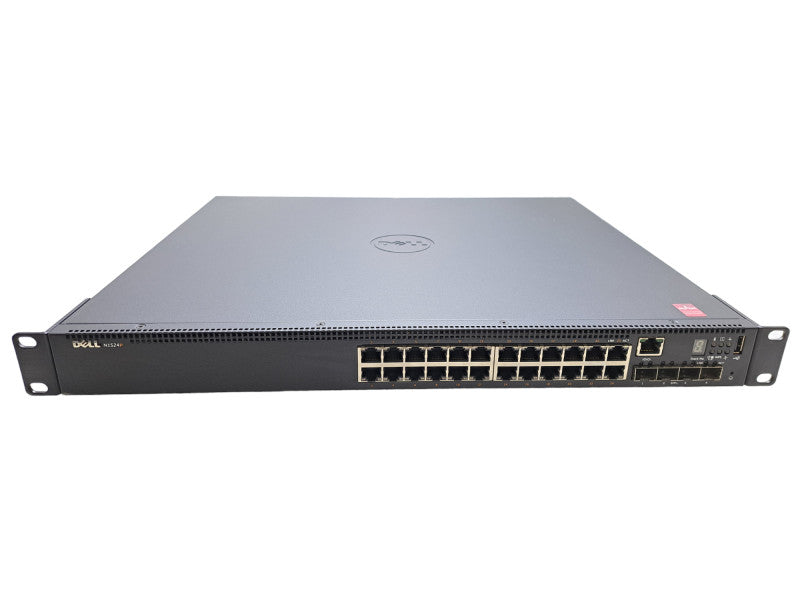 Dell N1524P | 24-Port Gigabit PoE+ Network Switch | 4x 10G SFP+