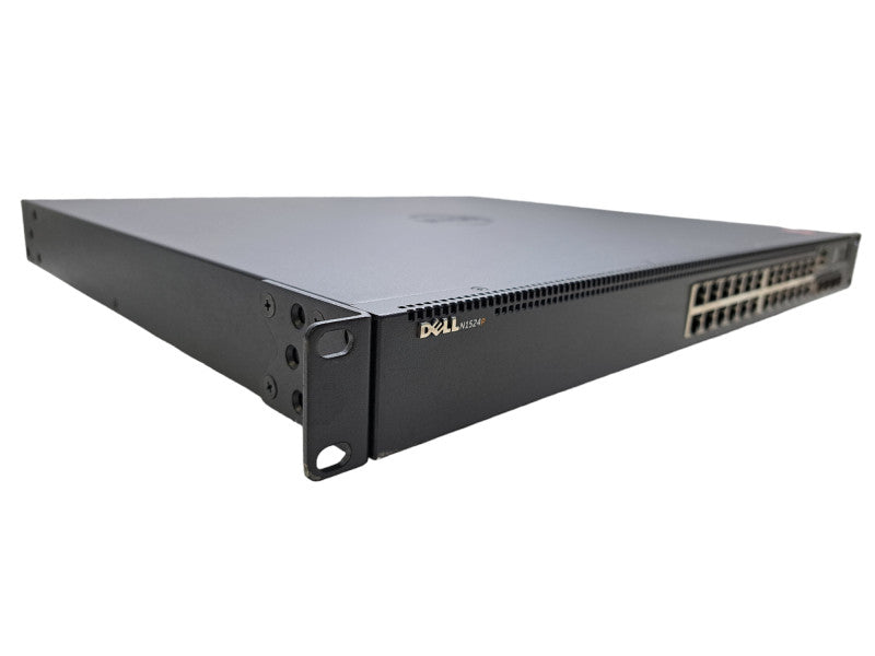 Dell N1524P | 24-Port Gigabit PoE+ Network Switch | 4x 10G SFP+