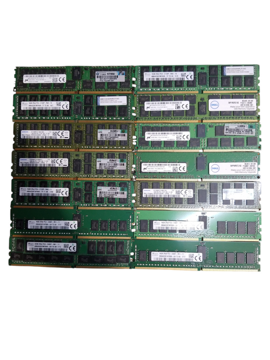 Lot of 27x, Assorted 16GB DDR4 Server RAM
