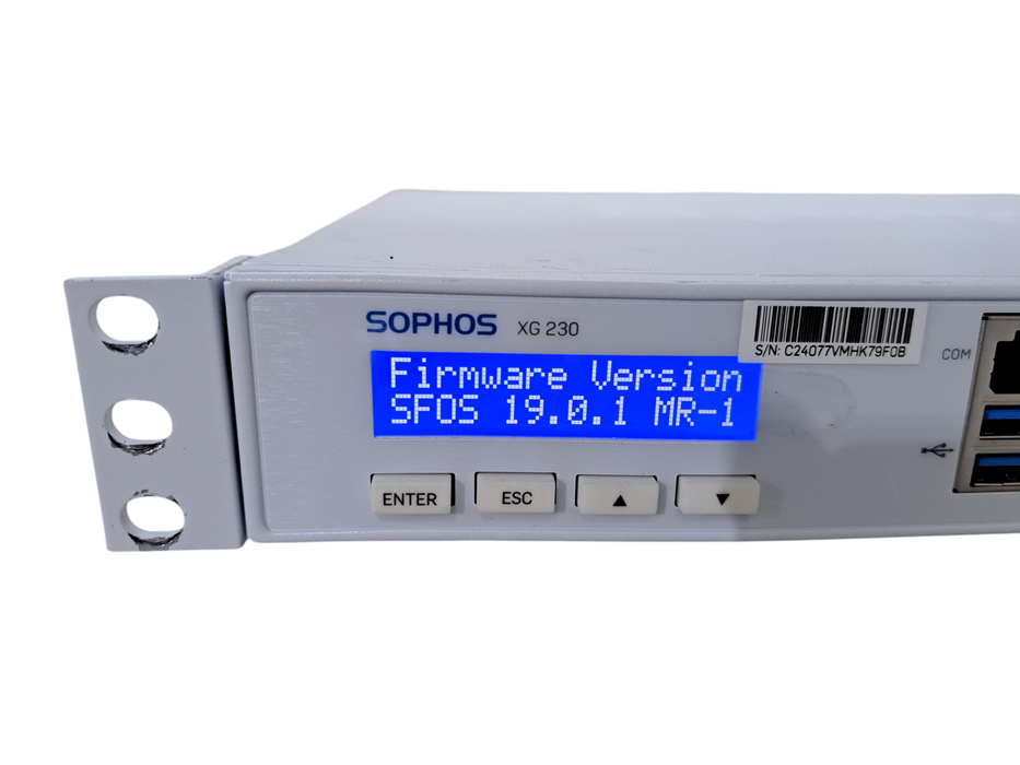 Sophos XG 230 rev 2 Firewall Network Security Appliance *READ*