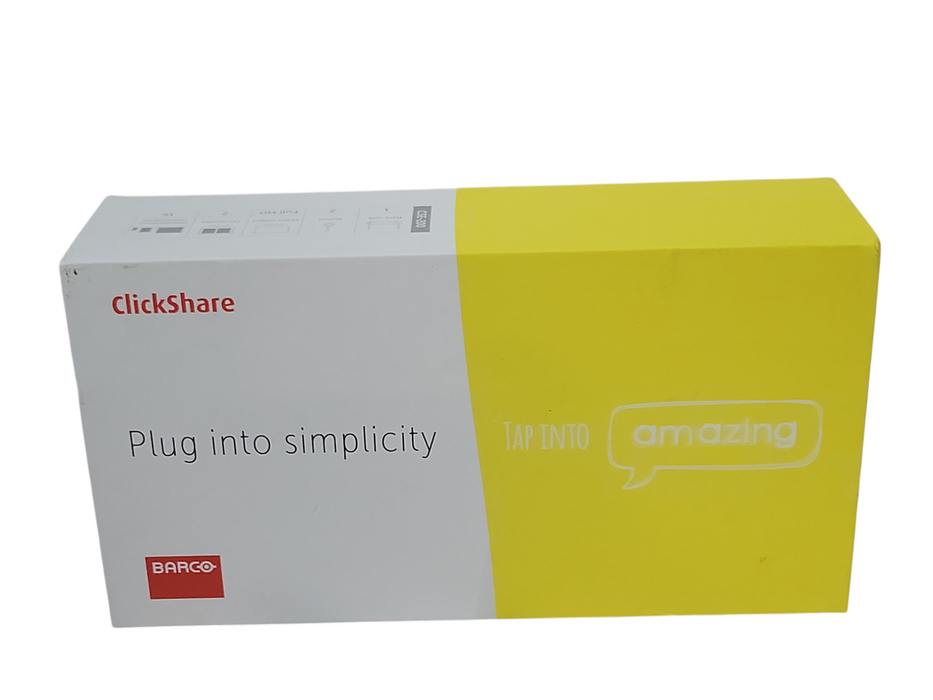 barco clickshare cse-200 with power adapter and 2x Antennas, no buttons
