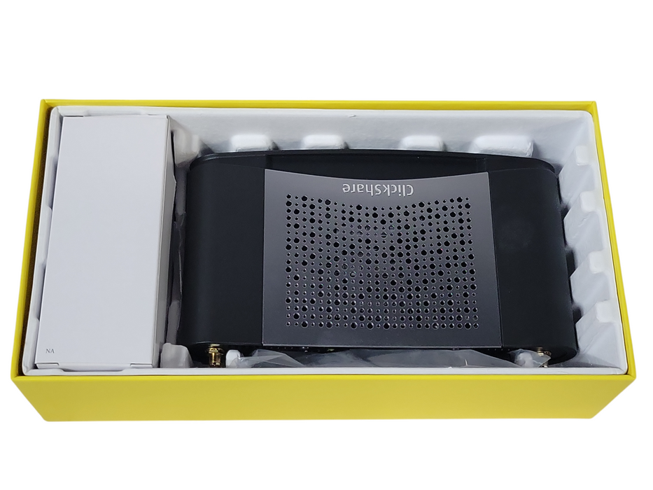 barco clickshare cse-200 with power adapter and 2x Antennas, no buttons