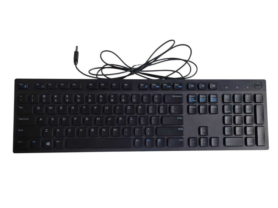 Dell Multimedia Wired Keyboard Black  BK216-BK-US