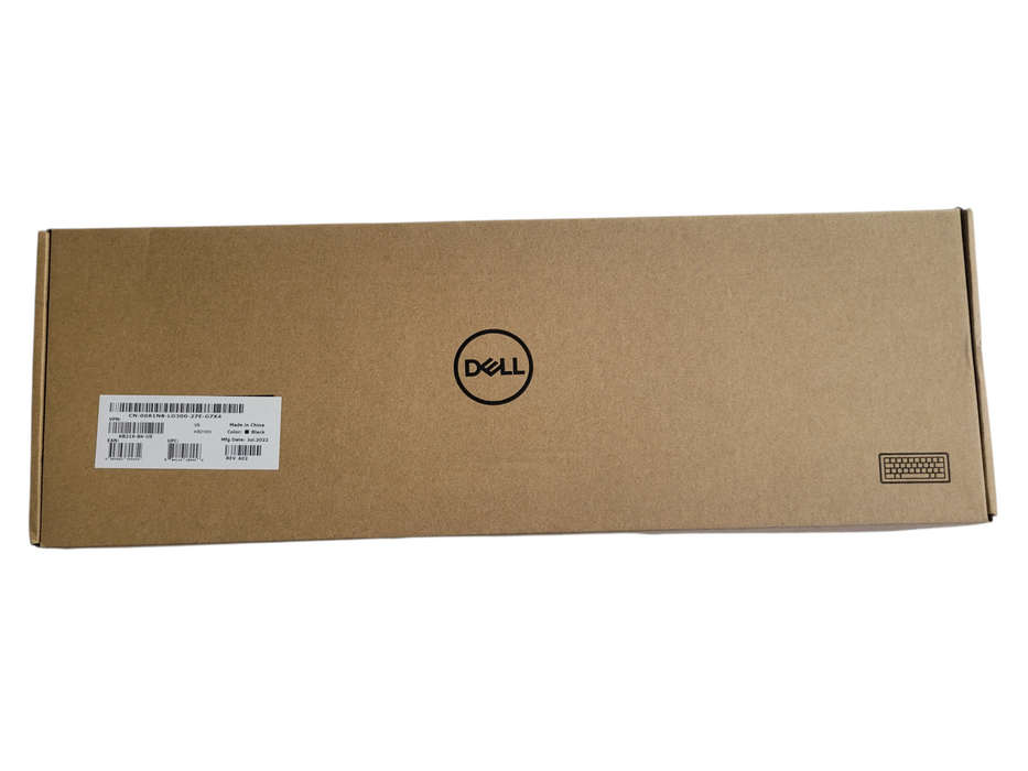 Dell Multimedia Wired Keyboard Black  BK216-BK-US