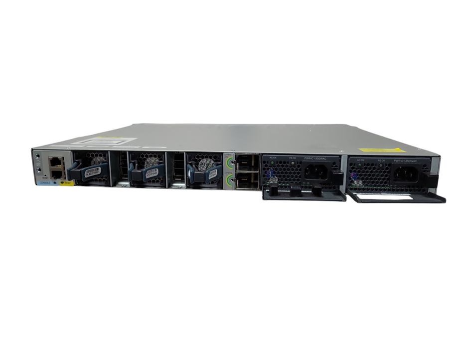 Cisco Catalyst WS-C3850-24T-S 24-Port Network Switch 2x 350W PSU