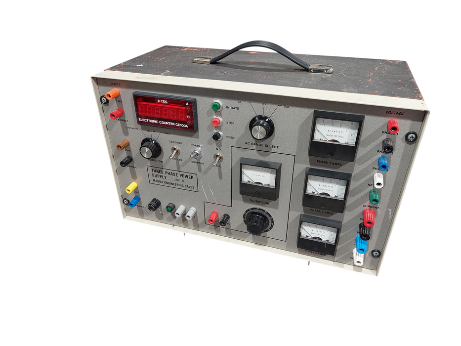Hammond Magna 3 Phase Power Supply Unit B with Electronic Counter Model: CE100A