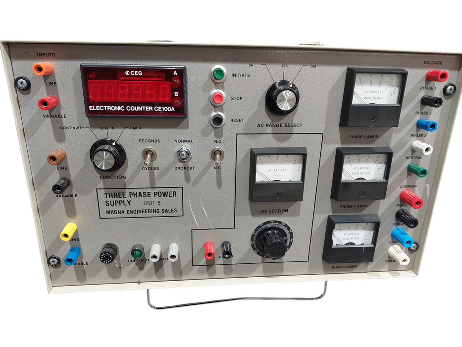 Hammond Magna 3 Phase Power Supply Unit B with Electronic Counter Model: CE100A