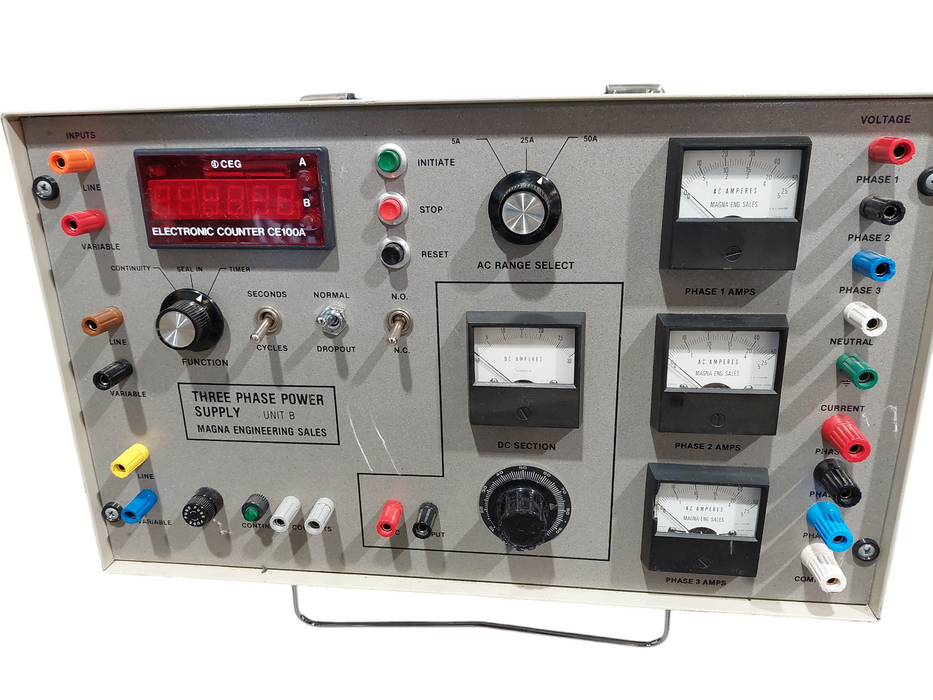 Hammond Magna 3 Phase Power Supply Unit B with Electronic Counter Model: CE100A