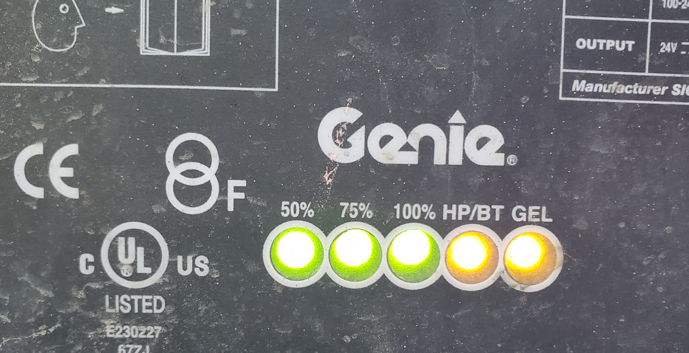 Genie Industrial Battery Charger HB600-24B *READ*