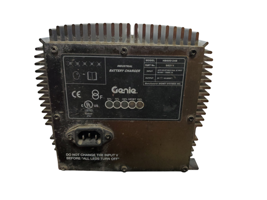 Genie Industrial Battery Charger HB600-24B *READ*