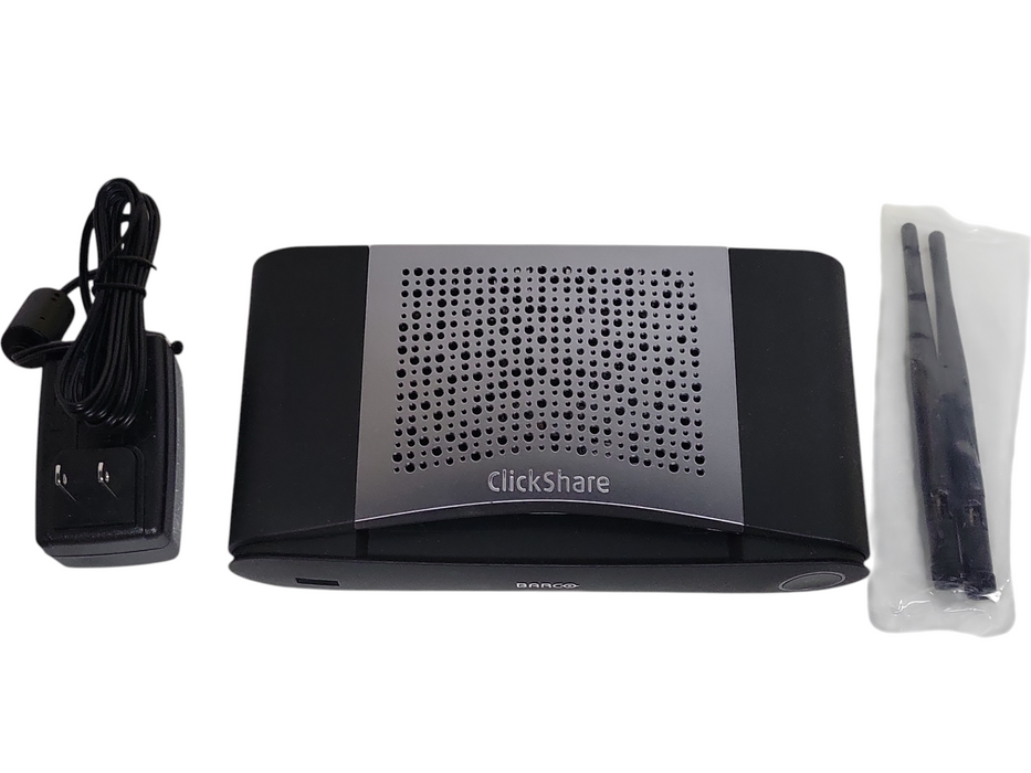 Barco Clickshare CSE-200 with power adapter and 2x Antennas, 2x buttons R9861520