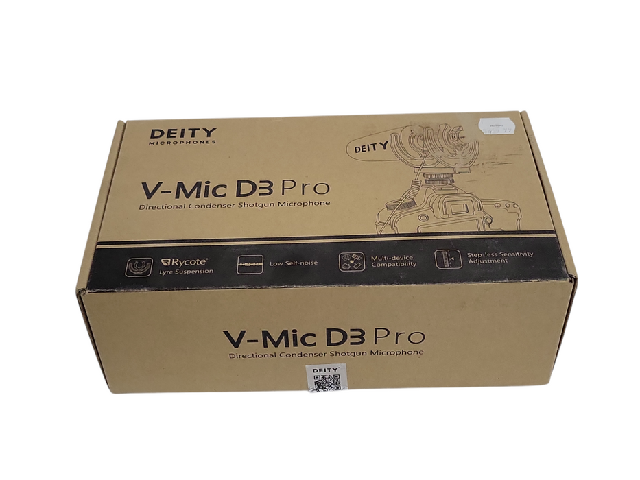 Deity Microphones  V-MIc D3 pro Directional Condenser Shotgun Microphone