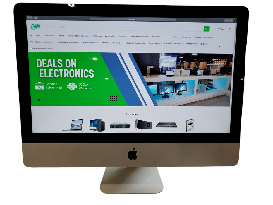 Apple iMac 2017 A1418, i5-7360U, 8GB DDR4, 1TB HDD