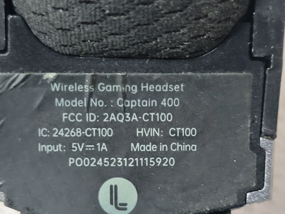 Captain 400 Wireless Gaming Headset