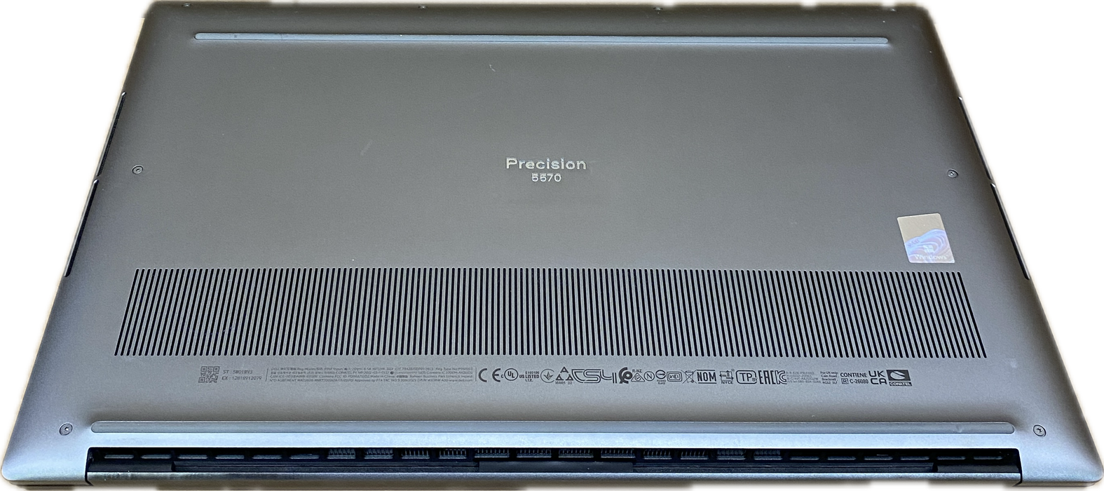Dell Precision 5570 i7-12800H RTX A1000 4GB GPU 16GB RAM 256SSD No Power Adapter