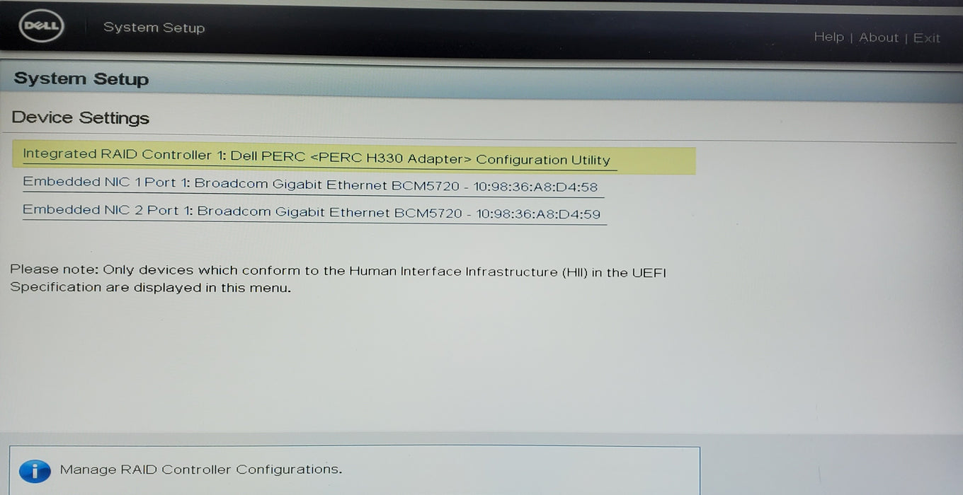 Dell PowerEdge R330 - 1x Xeon E3-1220 v5, 8GB DDR4, H330 - No HDD