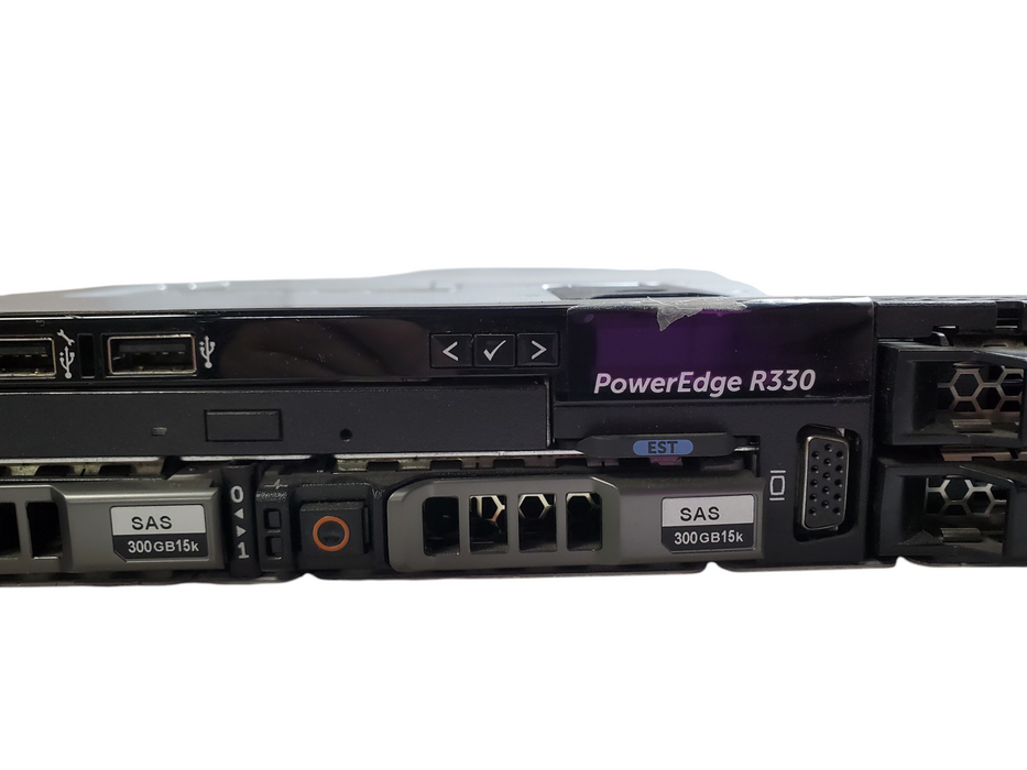 Dell PowerEdge R330 - 1x Xeon E3-1220 v5, 8GB DDR4, H330 - No HDD