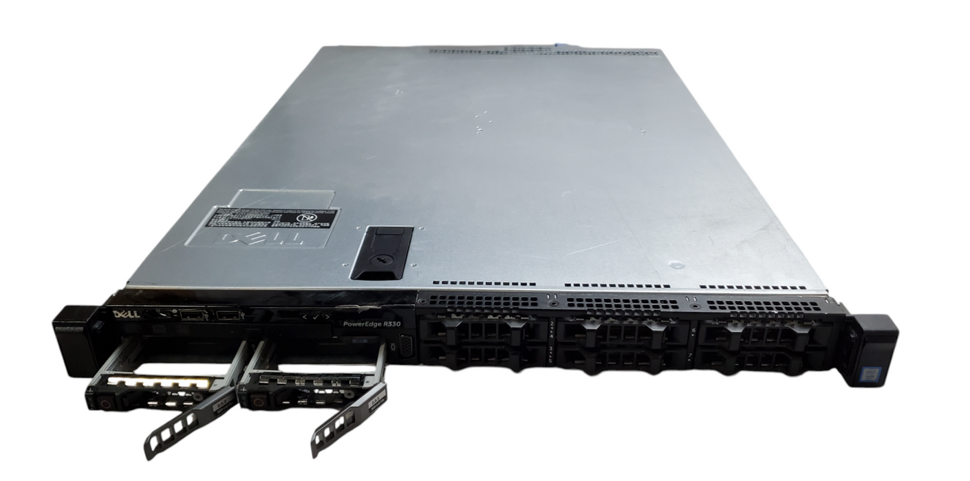 Dell PowerEdge R330 - 1x Xeon E3-1220 v5, 8GB DDR4, H330 - No HDD