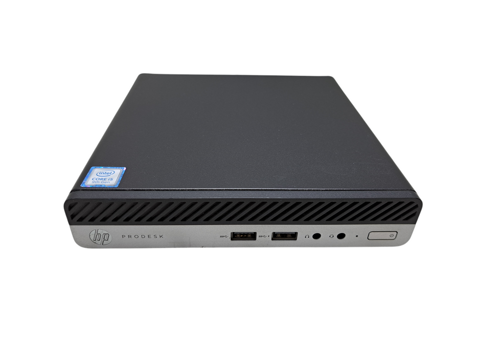 HP ProDesk 400 G5 Mini PC | Intel Core i5-9500T @2.20GHz, 8GB DDR4, 256GB NVMe