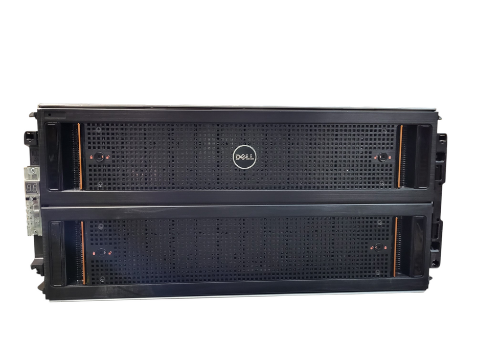 Dell Storage SCv2080 E11J 96-Bay Drive array w/ 2x EqualLogic 5Y2X4 10G-iSCSI-2