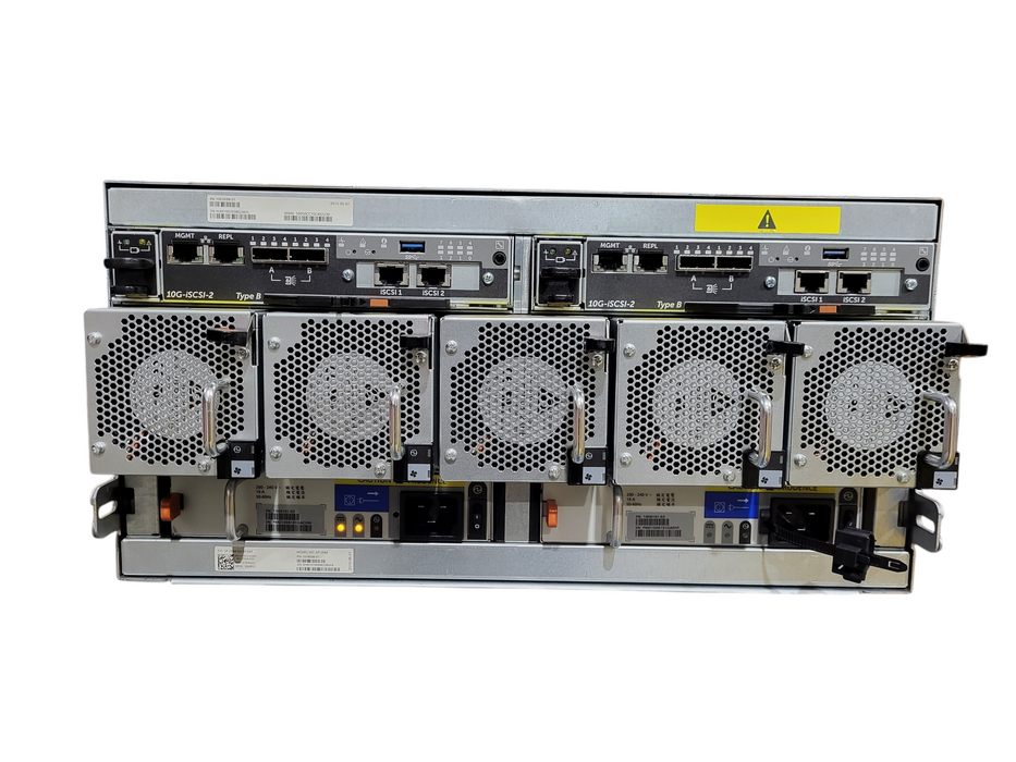 Dell Storage SCv2080 E11J 96-Bay Drive array w/ 2x EqualLogic 5Y2X4 10G-iSCSI-2