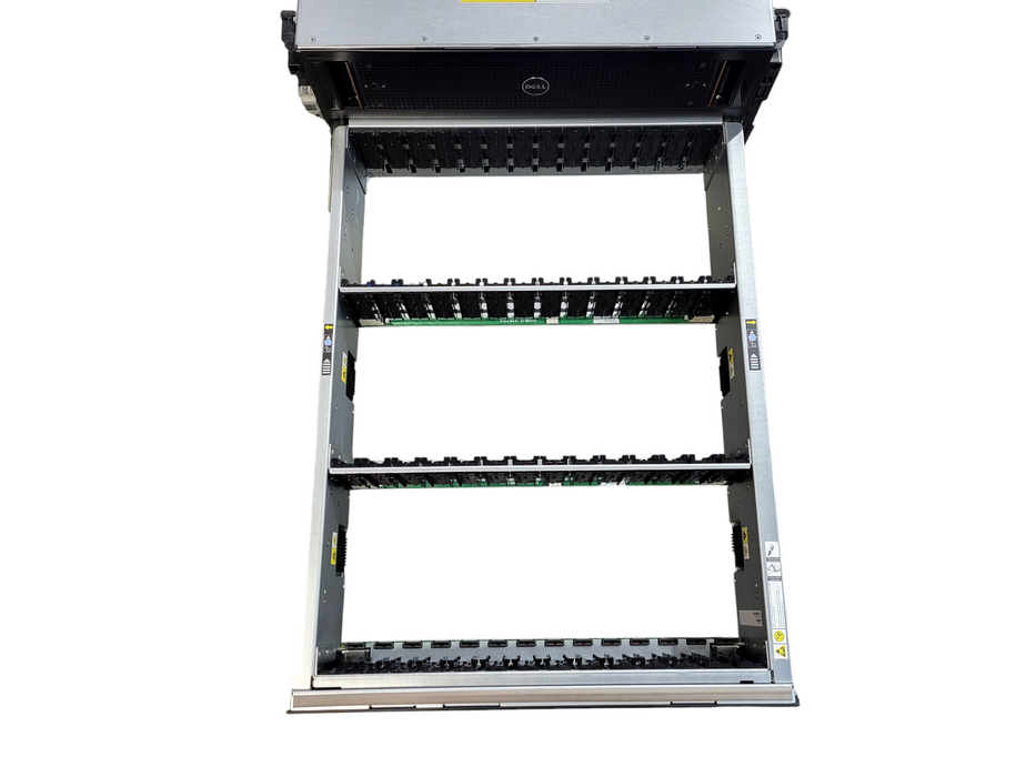 Dell Storage SCv2080 E11J 96-Bay Drive array w/ 2x EqualLogic 5Y2X4 10G-iSCSI-2