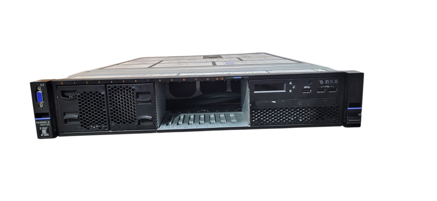 Lenovo 3650 M5 Server Xeon E5-2620 V3 CPU | 16GB DDR4 | M1215 | 2x550W| No HDD