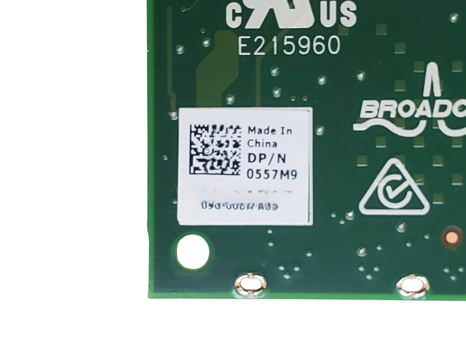 Dell 0557M9 Broadcom 5720 1GB 2-Port Ethernet Network Adapter