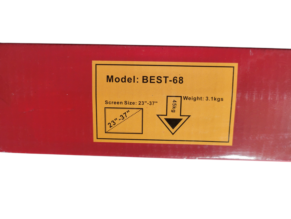 best mounts - BEST-68 Tilting Mount for Flat Panel TV 23"-37" up to 100Lbs