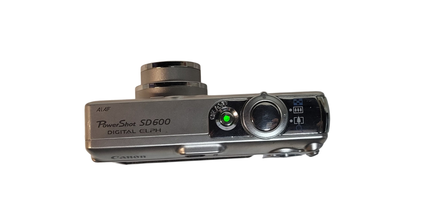 Canon PowerShot Digital ELPH SD600 Digital Made in Japan Camera | READ