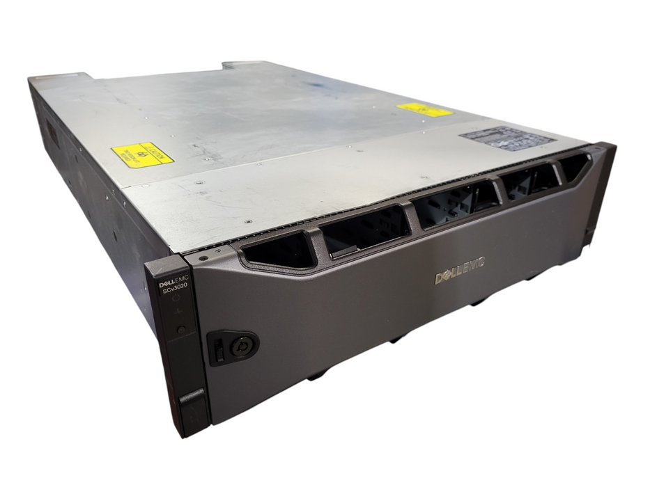 Dell EMC Storage SCv3020 Controller 30x 2.5" SAS Bays w/ 2xType-F 12G Controller