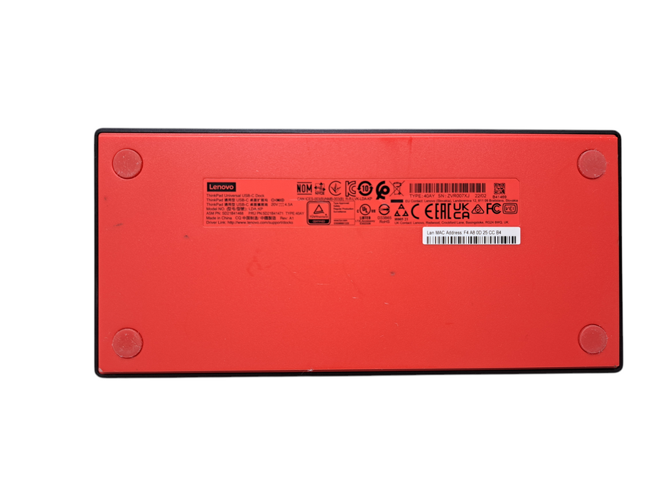 Lenovo ThinkPad Universal USB-C Dock LDA-KP w/ 90W Adapter