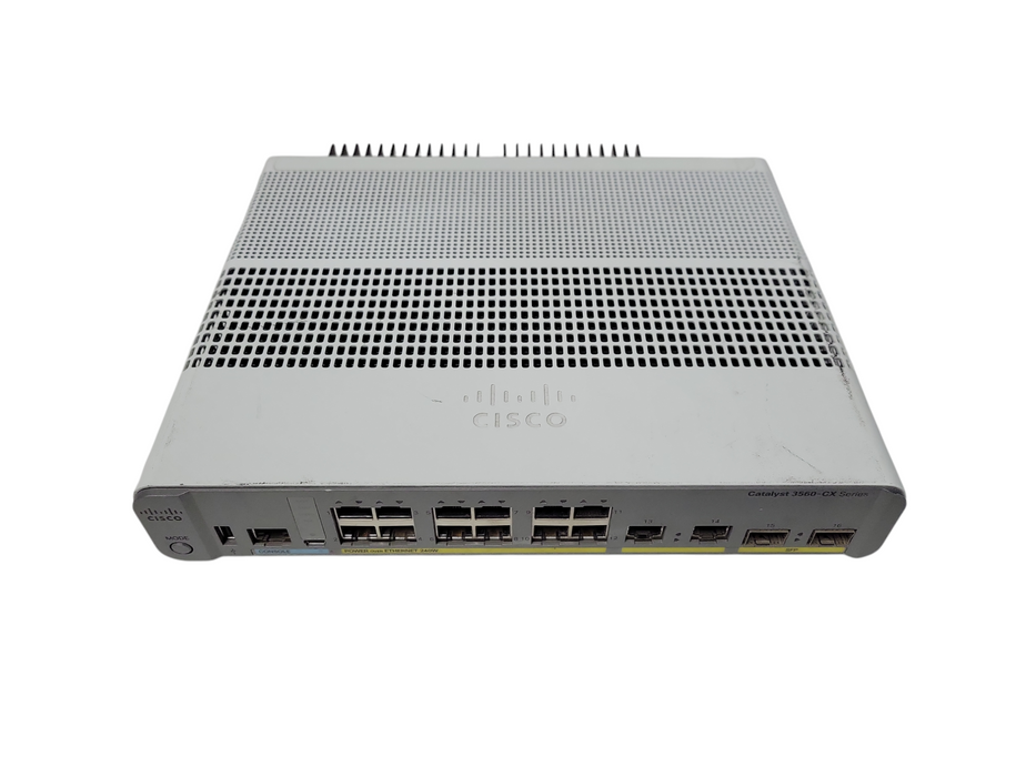 Cisco WS-C3560CX-12PC-S V03 | 12-Port Gigabit PoE+ 240W Silent Switch