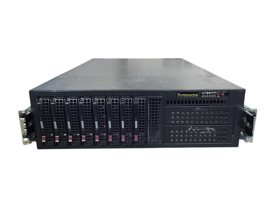 SUPERMICRO X11SSH-F, Xeon E3-1240v5, 16GB DDR4, SAS2308-IT, No HDD, 2x 980W PSU