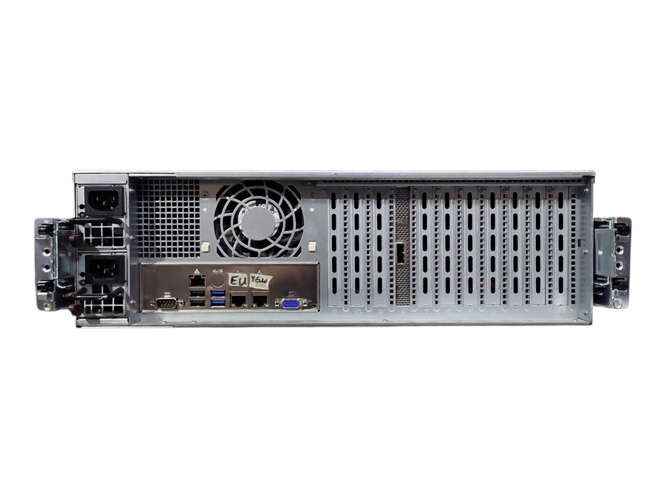 SUPERMICRO X11SSH-F, Xeon E3-1240v5, 16GB DDR4, SAS2308-IT, No HDD, 2x 980W PSU