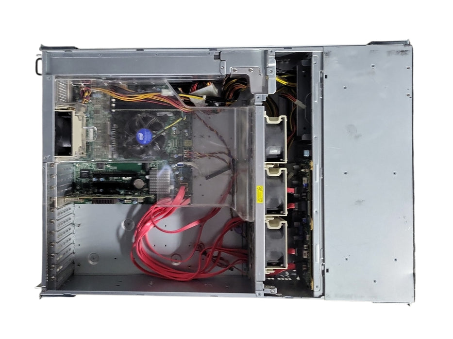 SUPERMICRO X11SSH-F, Xeon E3-1240v5, 16GB DDR4, SAS2308-IT, No HDD, 2x 980W PSU