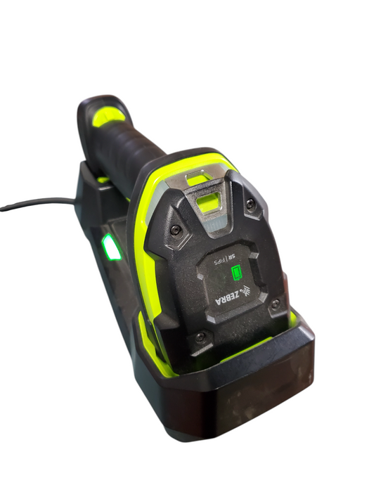 Zebra LI3678-SR0F003VZWW 1D Wireless Laser Barcode Scanner & Cradle - No Battery