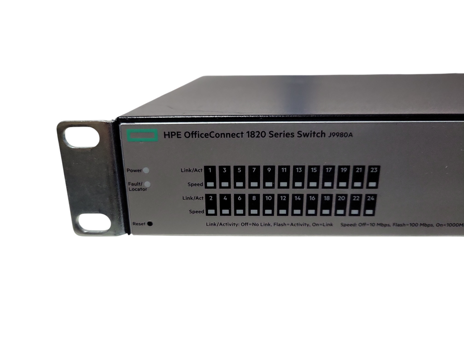 HPE OfficeConnect 1820-24G | 24-Port Gigabit Ethernet Switch | J9980A