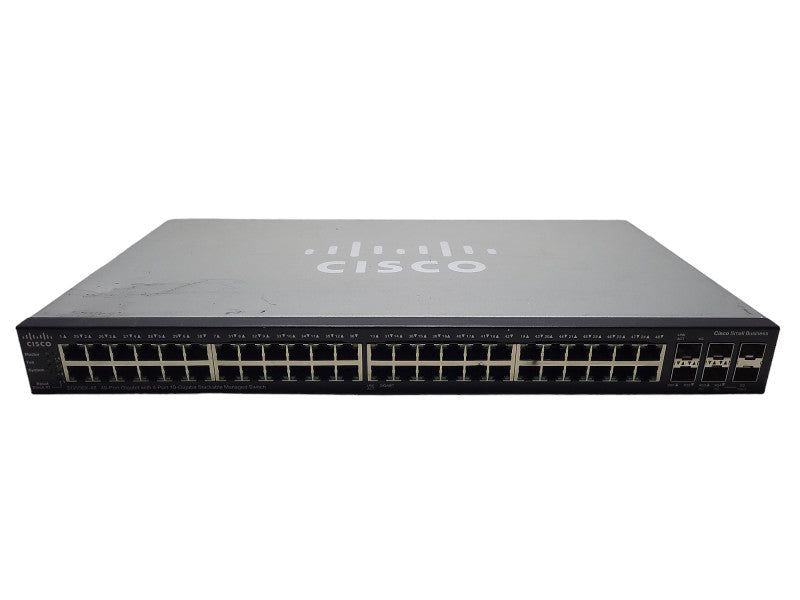 Cisco SG500X-48-K9 48-Port, 4-Port 10Gigabit Stackable Managed Switch  Q$