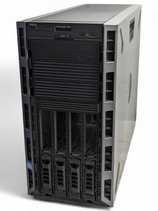 DELL PowerEdge T320 Intel Xeon E5-2407 v2 @ 2.40GHz, 64GB RAM, H310 RAID  Q-