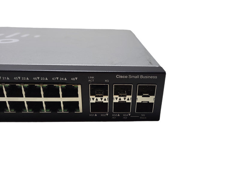 Cisco SG500X-48-K9 48-Port, 4-Port 10Gigabit Stackable Managed Switch  Q$
