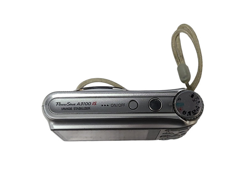 Canon PowerShot A3100 IS 12.1MP Digital Camera Silver, No Battery