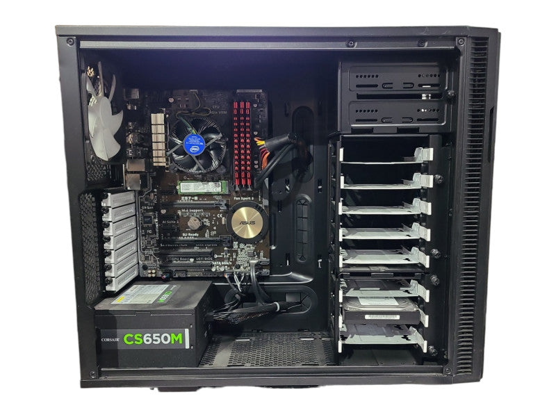 Custom PC/ASUS Z97-E, i7-4790 3.60GHz, 12GB DDR3, 128GB NVMe, 2TB 3.5\\"HDD