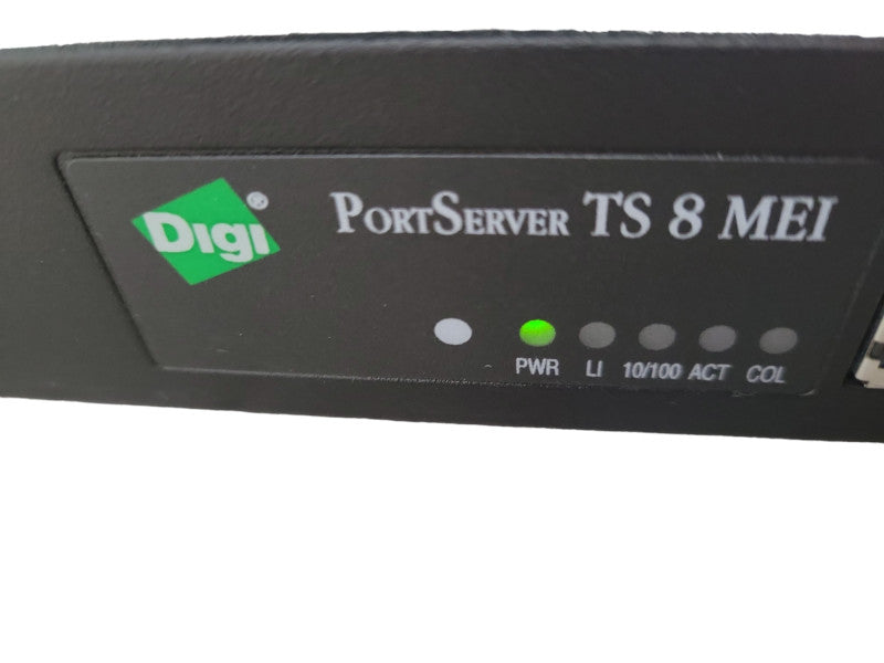 Digi PortServer TS 8 MEI 8-Port Terminal Server 50000777-02 !