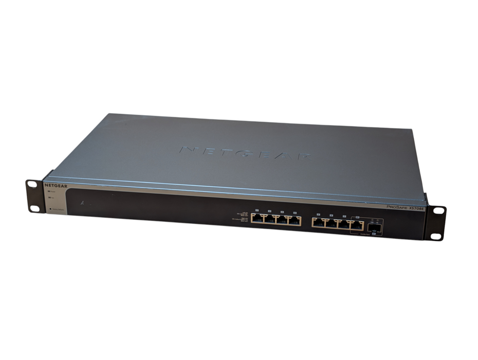 NETGEAR Prosafe Plus 10GBASE-T Switch 8-port 10Gbps RJ45 Smart Switch