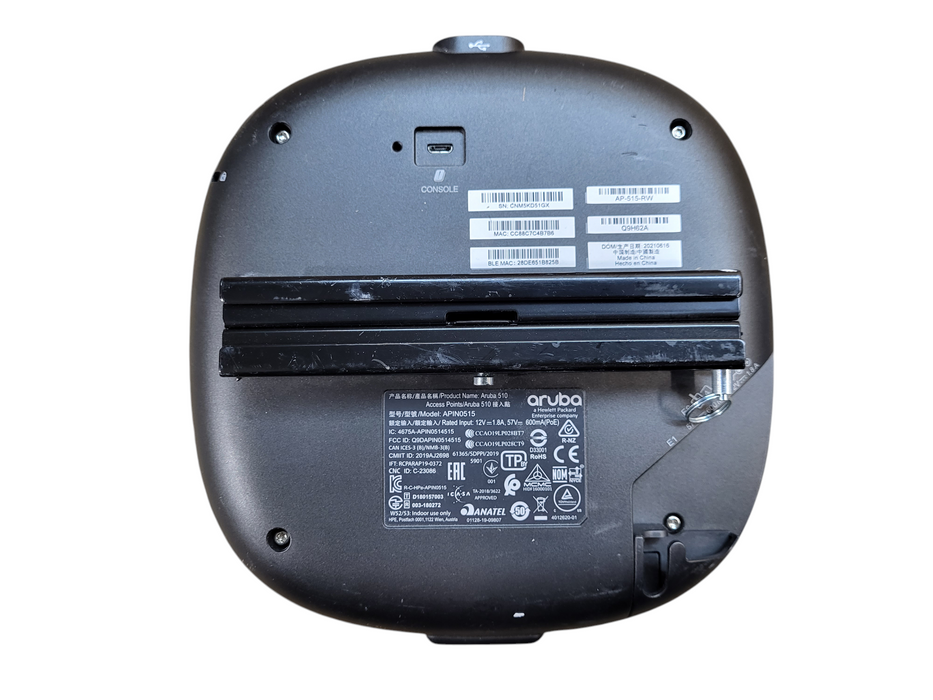 HPE Q9H63A Aruba AP-515 (US) Unified Wireless AP 802.11ax 4.8 Gbps APIN0515