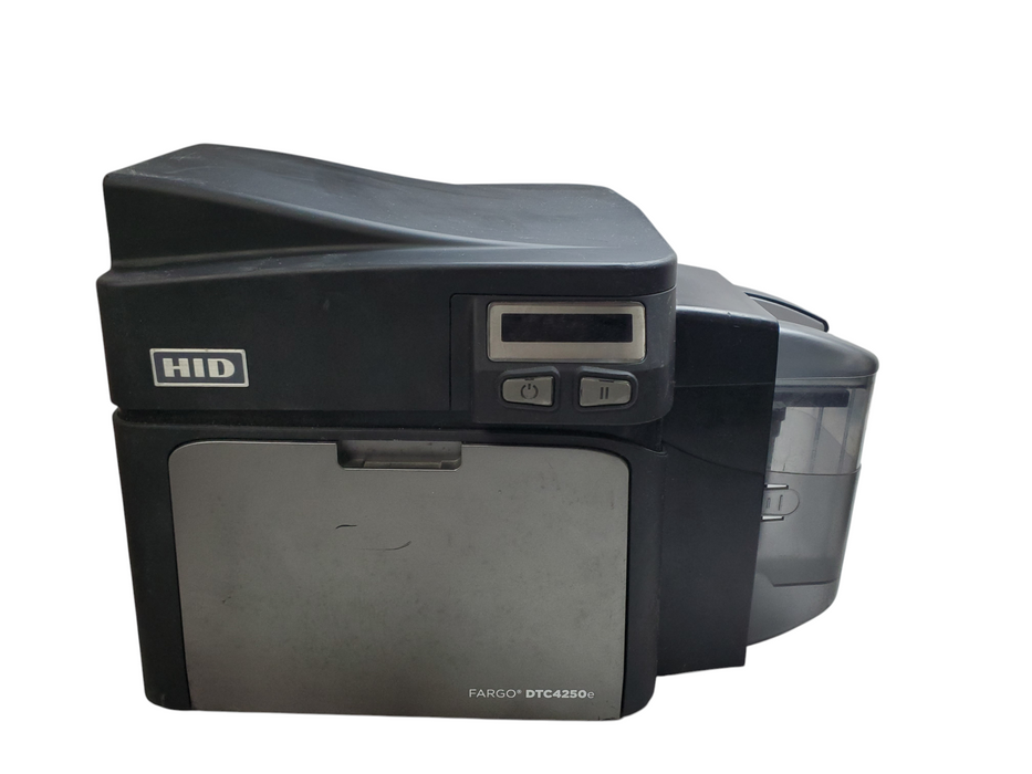 HID Fargo DTC4250e ID Card Printer - X001800 *READ*