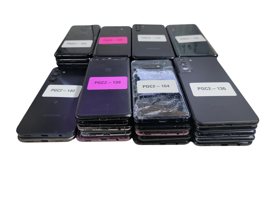Lot of 37x Android Phones [Samsung / LG / Google | C Condition][PGC2-3]
