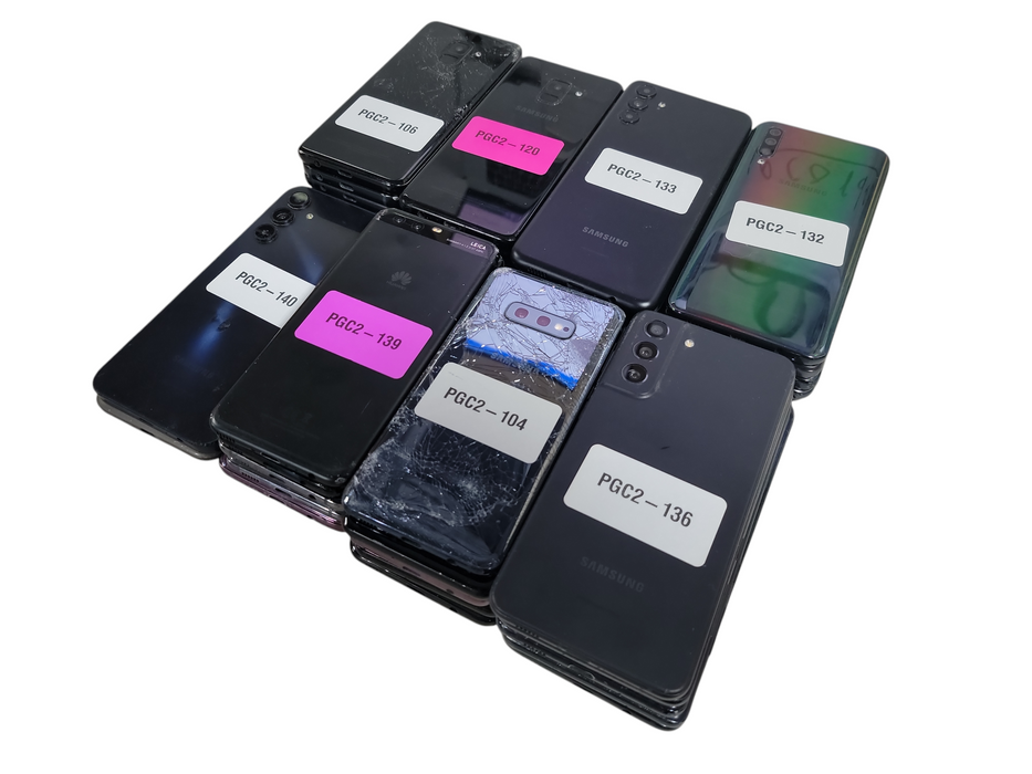 Lot of 37x Android Phones [Samsung / LG / Google | C Condition][PGC2-3]